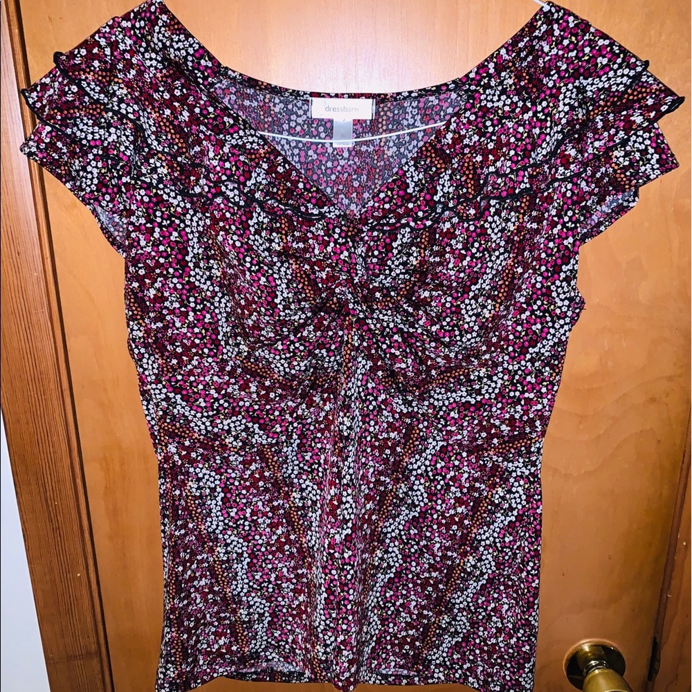 Dress barn XL dressy blouse